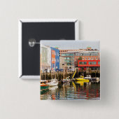 Boote machten | Portland, Maine fest Button (Vorne & Hinten)