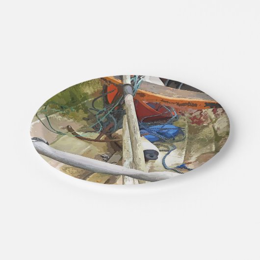 BOOTE PAPPTELLER (Schrägansicht)