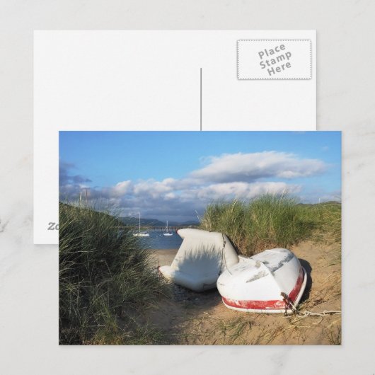 BOOTE POSTKARTE (Vorne/Hinten)