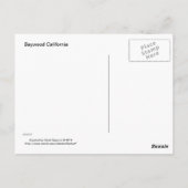 Boote Postkarte (Rückseite)