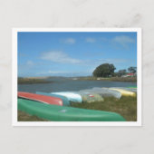Boote Postkarte (Vorderseite)