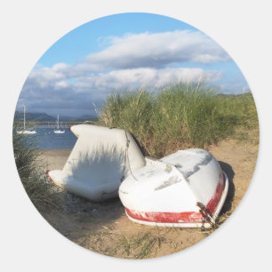 BOOTE RUNDER AUFKLEBER