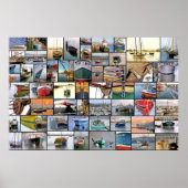 Boote sammeln Plakat 36 x 24 (Vorne)