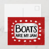 Boote sind meine Postkarte (Vorne/Hinten)