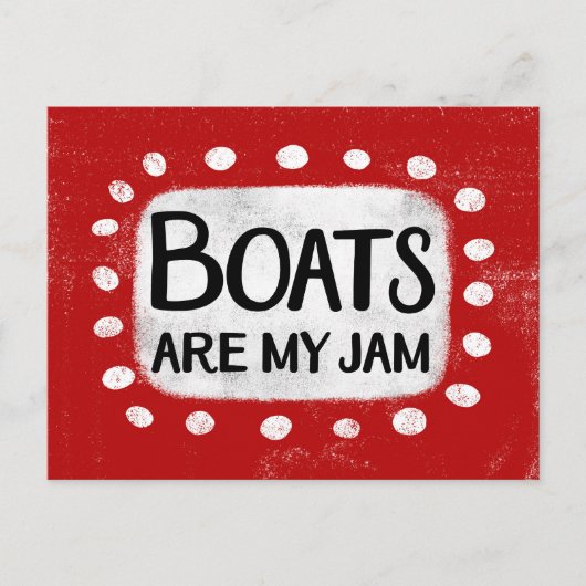 Boote sind meine Postkarte (Vorderseite)