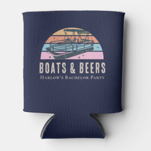 Boote und Bier Bachelor Party Cooler Dosenkühler