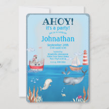 Boote und Boys unter dem Meer