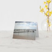 Boote und die Flanke an der Küste Karte (Gelbe Blume)