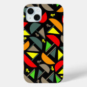 Boote und Fische Case-Mate iPhone Hülle (Rückseite)