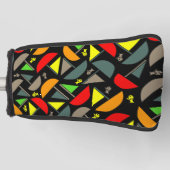 Boote und Fische Golf Headcover (Vorderseite)