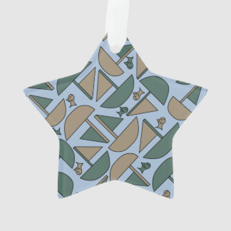 Boote und Fische Ornament