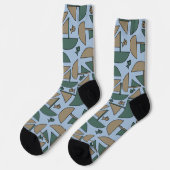 Boote und Fische Socken (Linkes Detail)