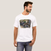 Boote und Gebäude entlang des Kanals, T-Shirt (Vorne ganz)
