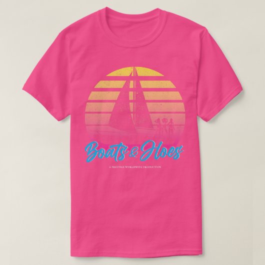 Boote und Hoes Boote in Hoes T-Shirt (Design vorne)