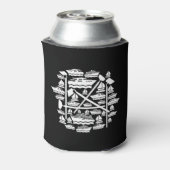 Boote und Hunde Dosenkühler (Kanne Rückseite)