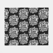 Boote und Hunde Fleecedecke (Vorderseite (Horizontal))