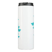 Boote und Hunde Thermosbecher (Rückseite)