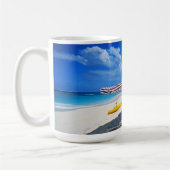 Boote und Strand-Stühle Kaffeetasse (Links)