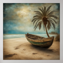 Boote und Strände - 3 Poster