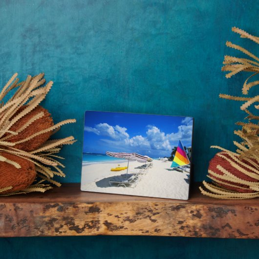 Boote und Stühle Fotoplatte (Seite)