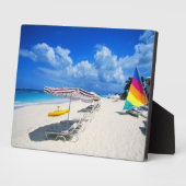 Boote und Stühle Fotoplatte (Seite)