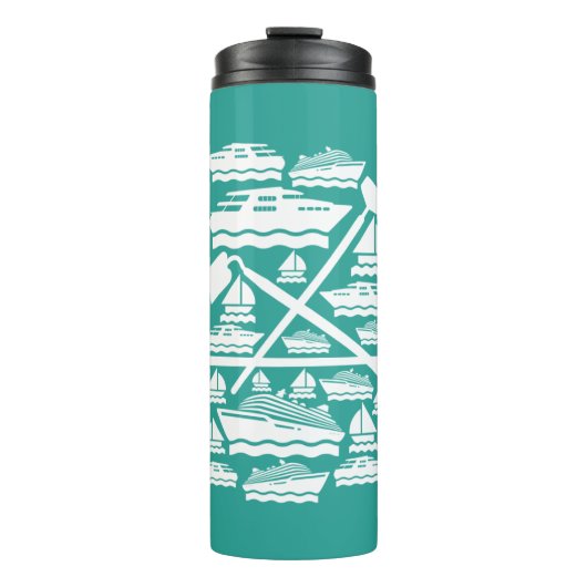 Boote und Wohnungen Wärmer Thermosbecher (Vorderseite)