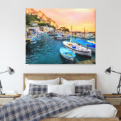Boote von Capri Italien in Marina Grande Große Leinwanddruck (Insitu (Schlafzimmer))