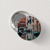 Boote von Venedig Button (Vorne & Hinten)