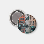 Boote von Venedig Magnet (Vorderseite/Rückseite)