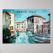 Boote von Venedig Poster (Vorne)