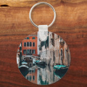 Boote von Venedig Schlüsselanhänger (Vorderseite)