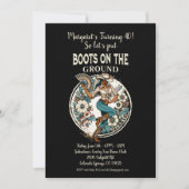 Boote vor Ort Einladung (Vorderseite)