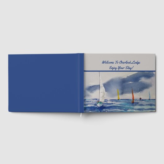 Boote Wasserfarbenvermietung Gästebuch (Voll)