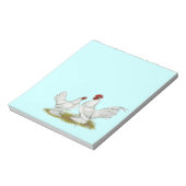 Booted Bantams Notizblock (Rotiert)