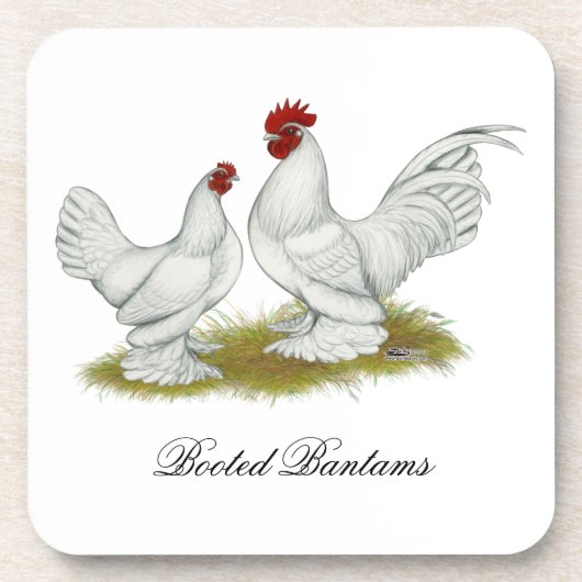 Booted Bantams Untersetzer (Vorderseite)