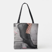 Booted & Bold Knöchelstiefel-Tasche Tasche (Rückseite)