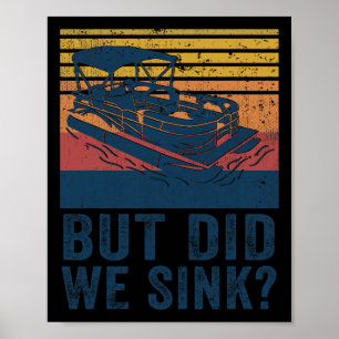 Booten, aber sind wir mit dem Flachboot Pontonkapi Poster