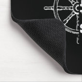 Booten, aber sind wir mit dem Flachboot Pontoon Ca Mousepad (Ecke)