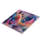 "Booten auf Wasser" Zeitgenössische Abstrakte Kuns Fliese (Seite)