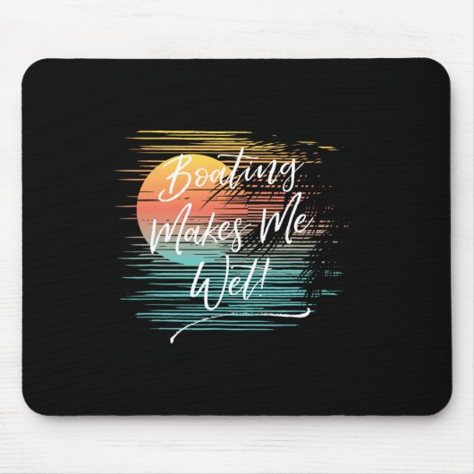 Booten macht mich nass mousepad (Vorne)