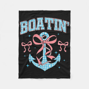 Booten Nautical Anker Kokette Bug Hallo Sommer Fleecedecke