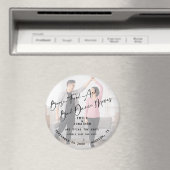 Booten Sie Essen schlechter Tanz bewegt Foto Save  Magnet (In Situ (Geschirrspüler))