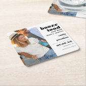 Booten Sie Essen schlechter Tanz bewegt Foto Save Rechteckiger Pappuntersetzer (angewinkelt)