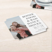 Booten Sie schlechte Tanzbewegungen Save the Date Untersetzer (angewinkelt)