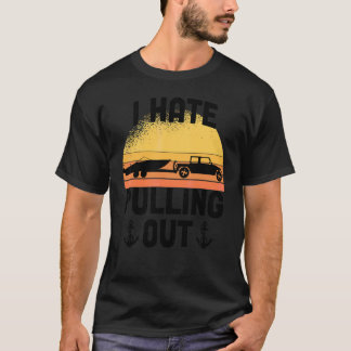Booter Humor Boot Schiff Boot Kapitän Schilder T-Shirt