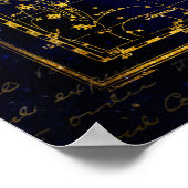 Bootes-Sternbildposter Poster (Ecke)