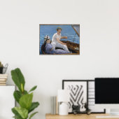 Bootfahren - Edouard Manet Poster (Heimbüro)