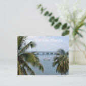Bootfahren im Paradies Postkarte (Stehend Vorderseite)