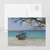 Bootfahren in den Tropen Postkarte (Vorne/Hinten)