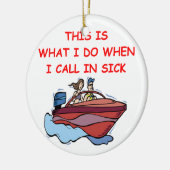 Bootfahren Keramikornament (Links)